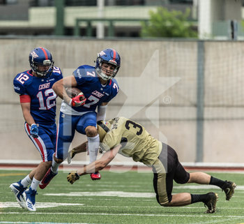 2019-06-09 - Mark Simone in azione - CEFL CUP - SPARTANS MOSCOW VS GIANTS BOLZANO - AMERICAN FOOTBALL - OTHER SPORTS